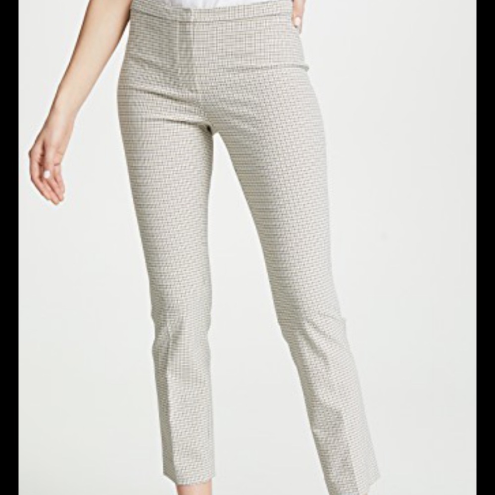 Theory Houndstooth Classic Skinny Pants Size 0